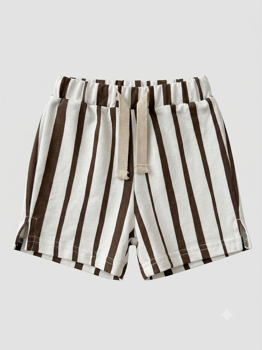 The Brown Stripes Shorts