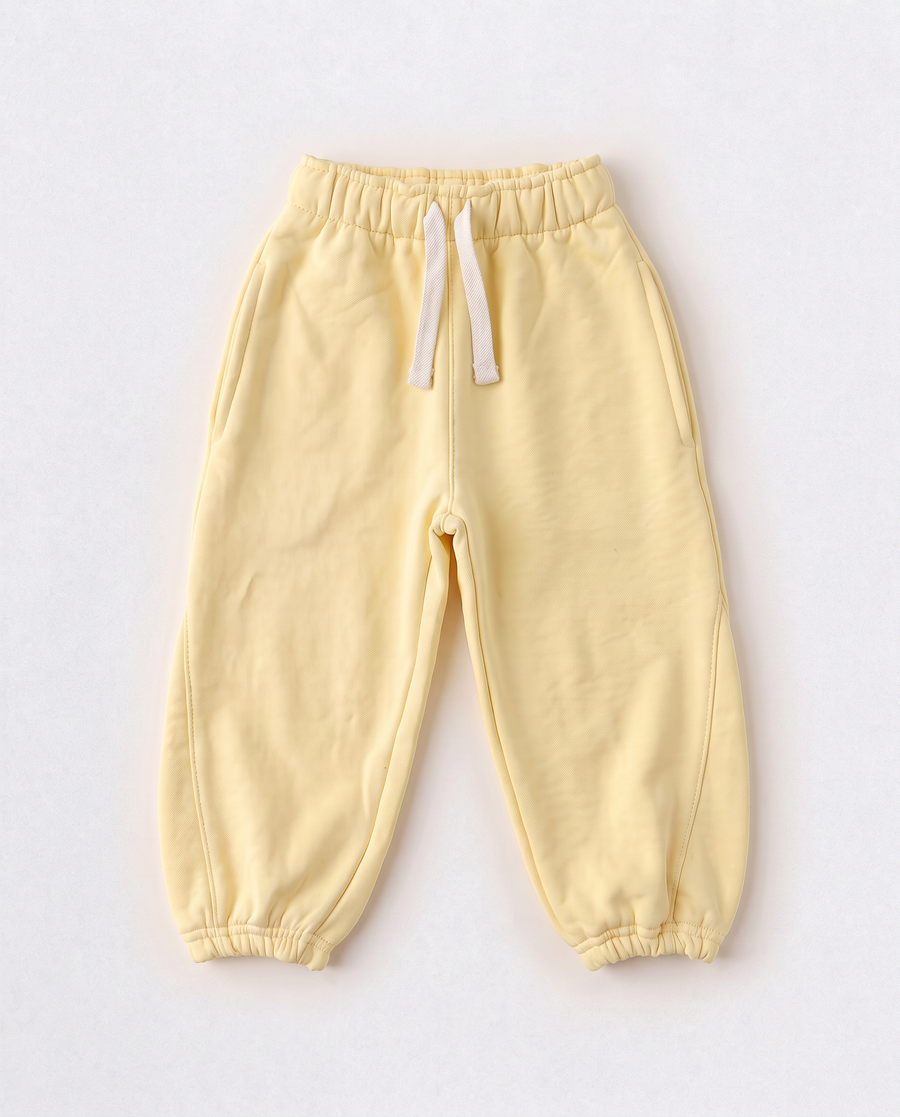 Relaxed Joggers - Yellow