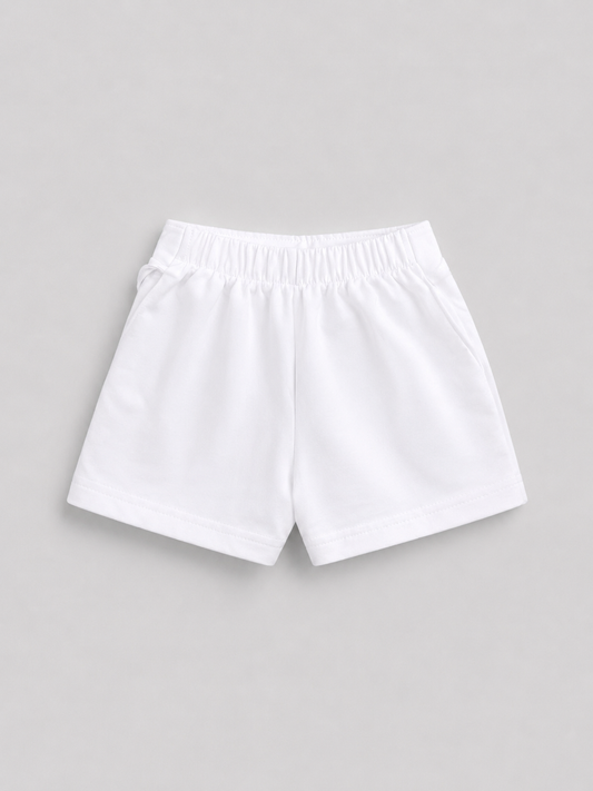Pinch Skort - White