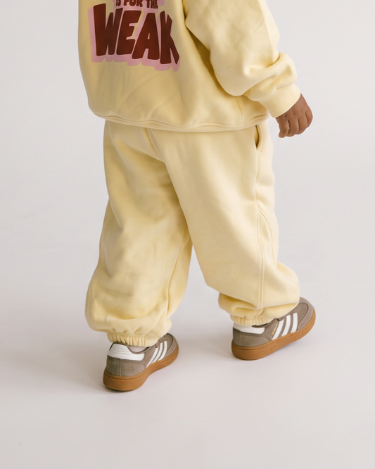 Relaxed Joggers - Yellow