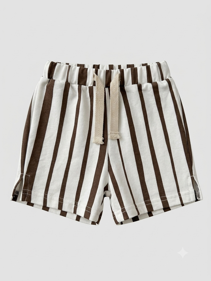 The Brown Stripes Shorts