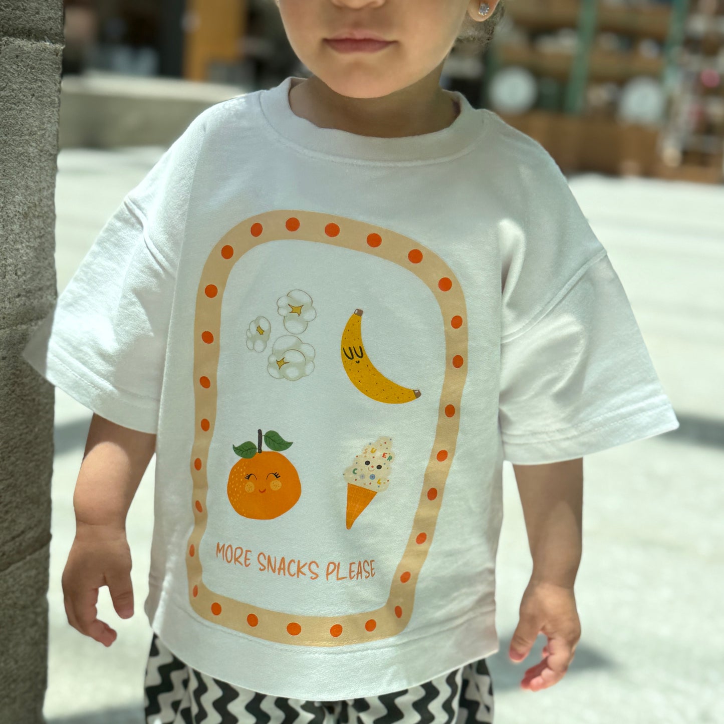 More Snacks Boxy Tee