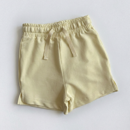 Lemon Shorts - Butter Yellow