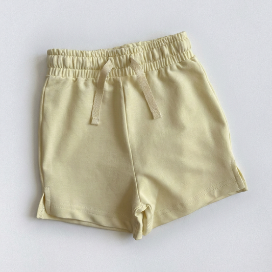 Lemon Shorts - Butter Yellow